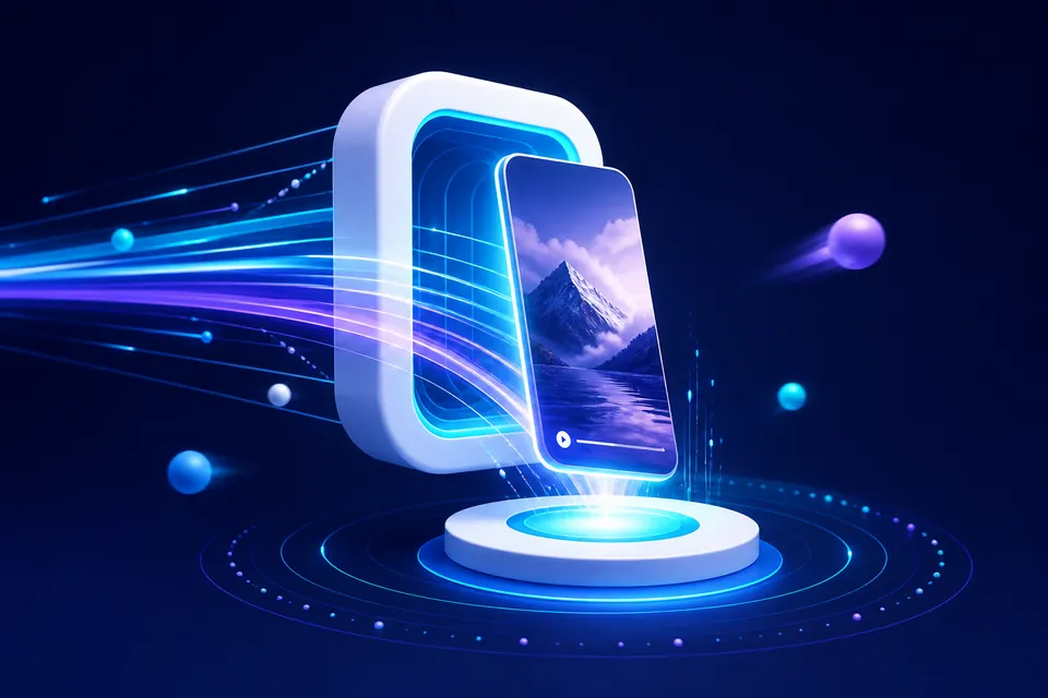DWTT public media download workflow illustration